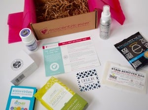 Entrepreneur and new owner Casey Gheen prepares a shipment for Ecocentric Mom