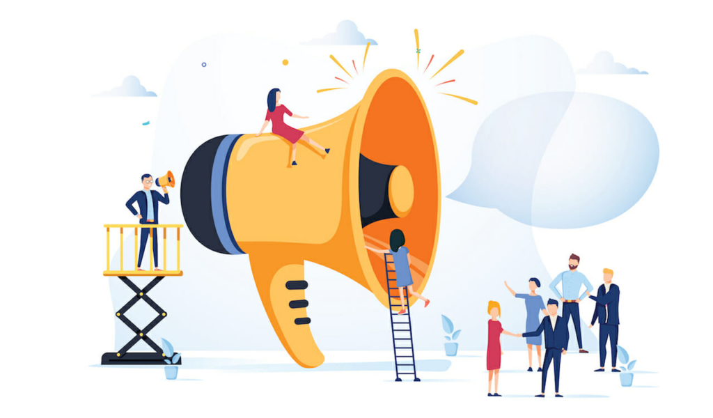 Creative marketing strategies including compelling images.