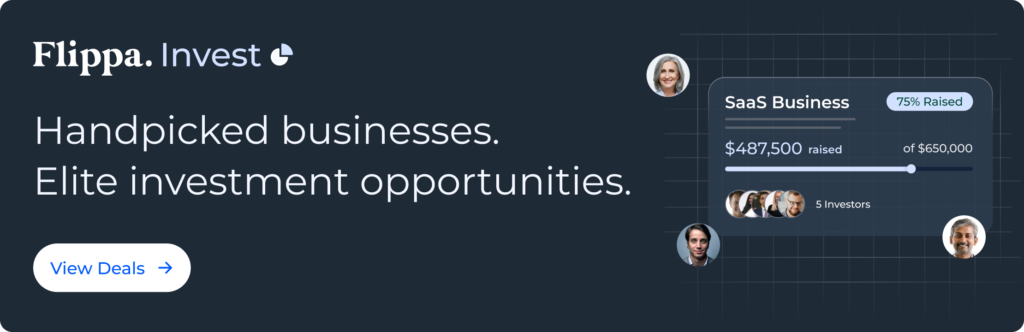Flippa Invest - Handpicked deals.